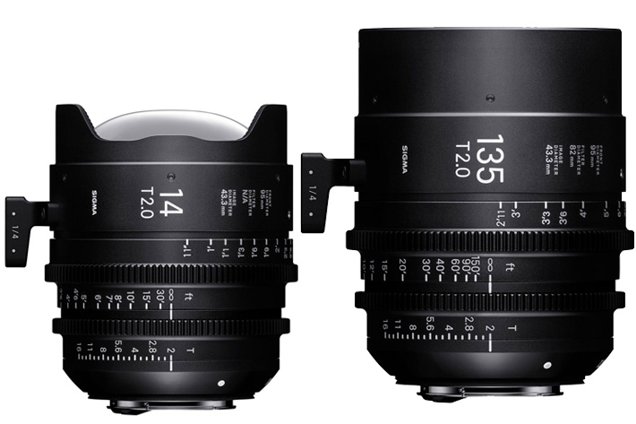 Sigma: new Cine lenses for NAB 20017
