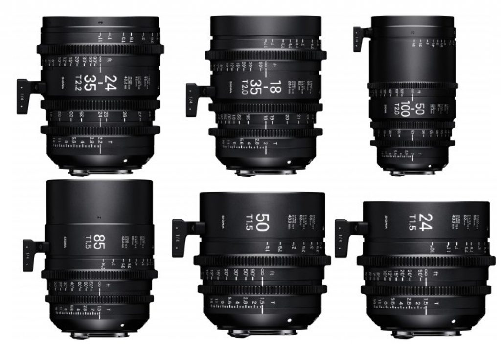 Sigma Cine Lens on show at NAB 2017