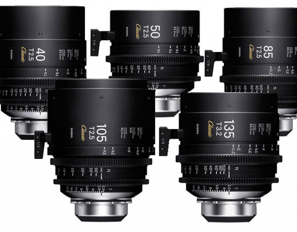 SIGMA shows at IBC 2019 the new "Classic Prime Line” Cinema lenses 5