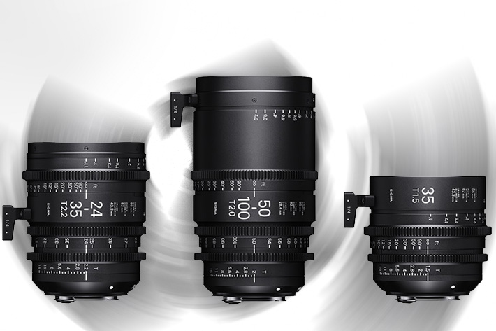 Sigma Cine lenses on show in Los Angeles