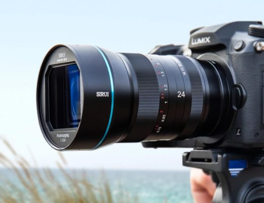 Sirui 24mm f/2.8 1.33x anamorphic lens for 5 different mounts 1