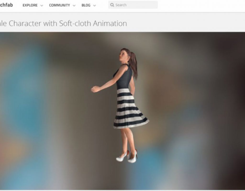 Character Creator now connects to Sketchfab