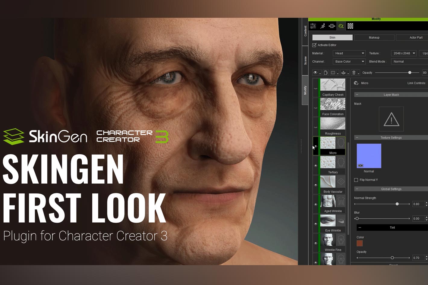 First Look: Reallusion reveals SkinGen for digital humans creation