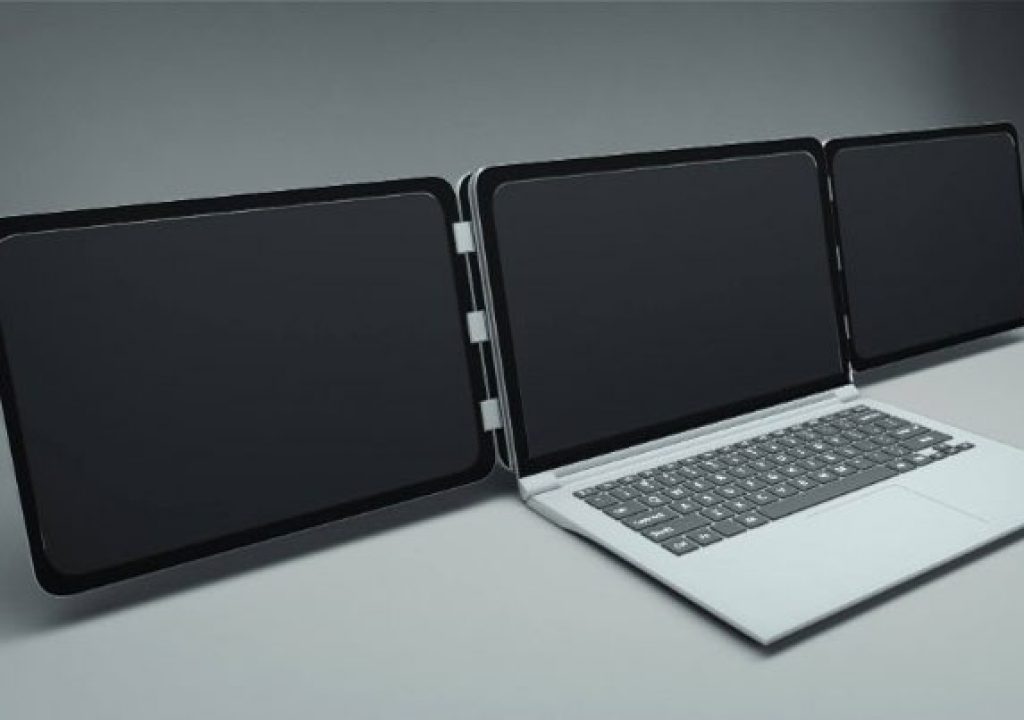 The world's first triple screen for your laptop 1