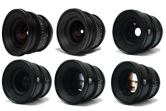 SLR Magic: seven MicroPrime Cine lenses for Fujifilm X cameras