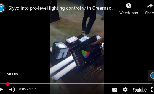 PVC at NAB 2025 - Slyyd into pro-level lighting control with Creamsource's new software 3