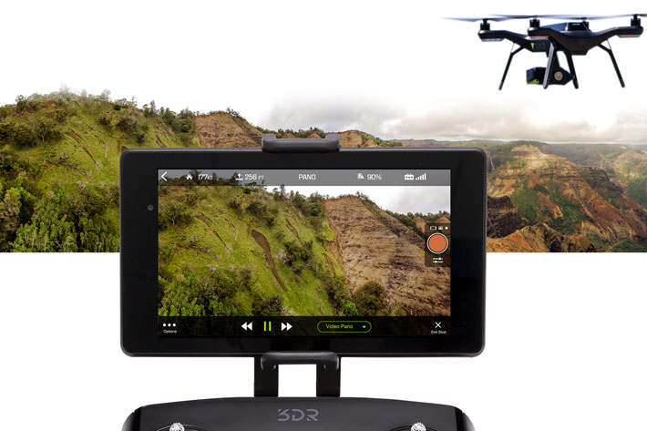 3D Robotics Solo at NAB 2016