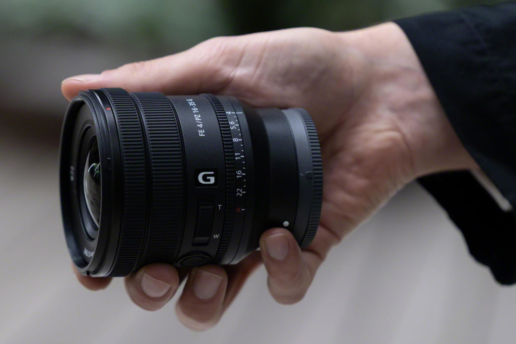 Sony FE PZ 16-35mm F4 G: a power zoom for video