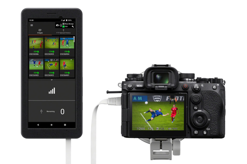 Sony PDT-FP1: a 5G portable data transmitter for broadcasting