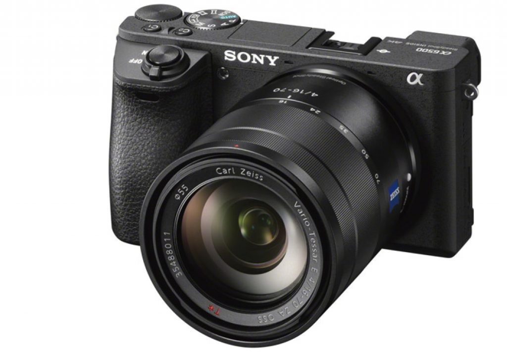 Sony α6500: 5-axis optical stabilizer 4K internal and touch screen