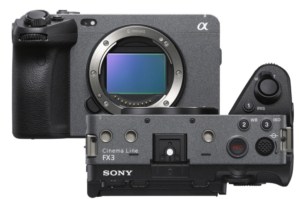 Sony FX3: update adds log modes, LUT import and timecode sync