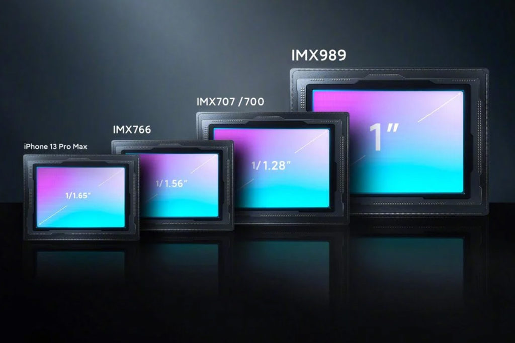 Sony IMX989 a 1-inch type image camera sensor for smartphones