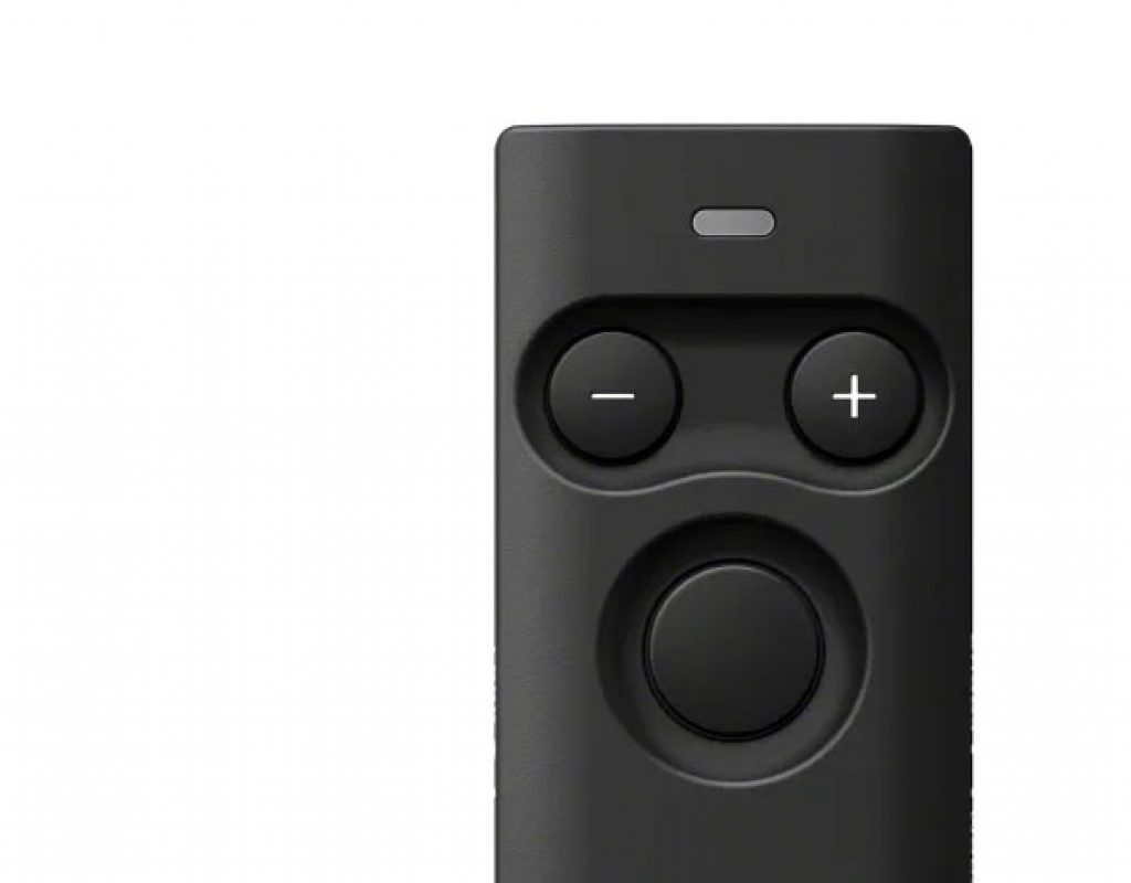 Sony RMT-P1BT: a remote commander for movie shooting