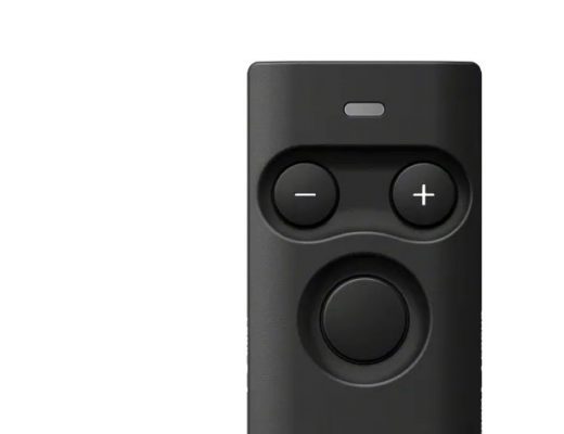 Sony RMT-P1BT: a remote commander for movie shooting