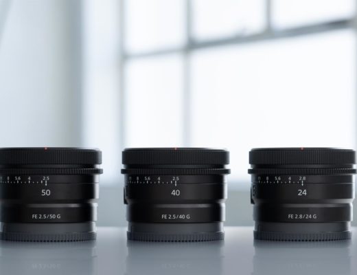 Sony: three new G Lenses to the full frame E-mount line-up