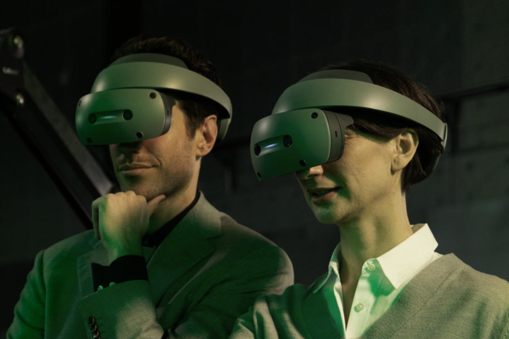 Sony shows XR HMD for Virtual Production at CES 2024