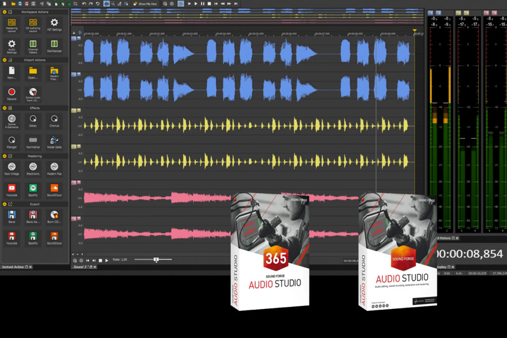 MAGIX releases SOUND FORGE Audio Studio 16