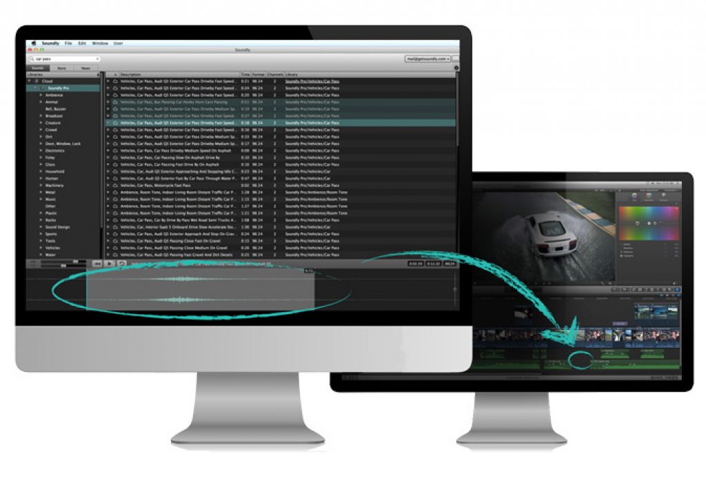 Soundly, a new approach to sound effects
