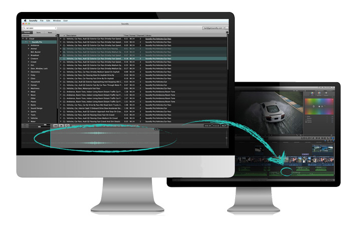 Soundly, a new approach to sound effects