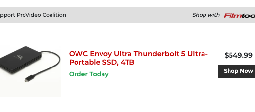 OWC 4TB Envoy Ultra Thunderbolt 5 Sets a New Standard in Portable Storage 6