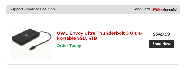 OWC 4TB Envoy Ultra Thunderbolt 5 Sets a New Standard in Portable Storage 5