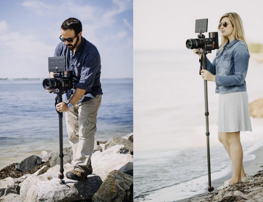 Steadicam Air, a gas lift monopod