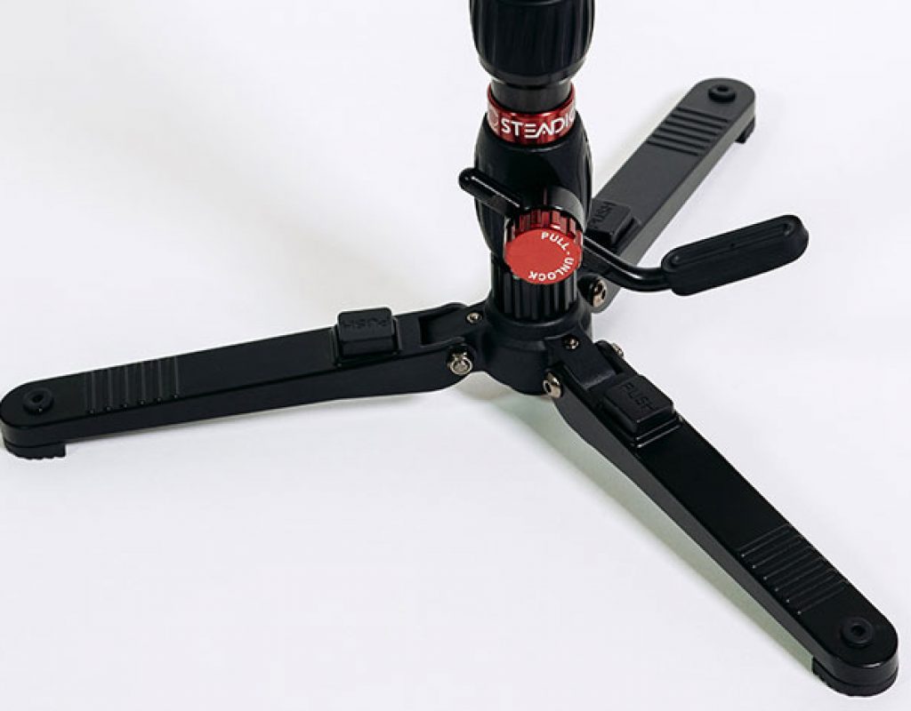 Steadicam AIR Spreader: new support for the world’s fastest monopod