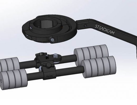Steadimate-S, a new stabilizer from Steadicam to work with DJI Ronin-S