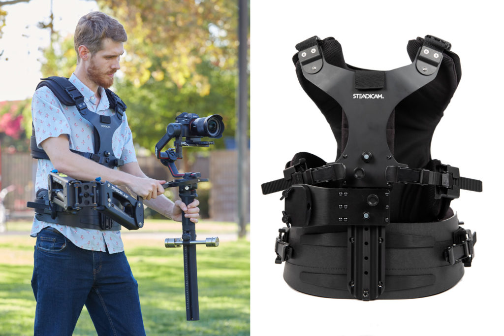 Steadimate-RS converts Ronin to a body-worn Steadicam