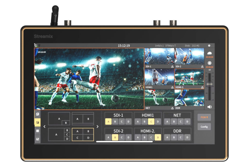 Hollyland’s Streamix M1: portable six-channel streaming