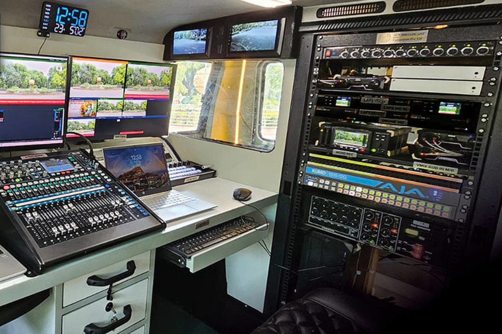 Sun Broadcast builds Dayalbagh’s multimedia van with AJA gear