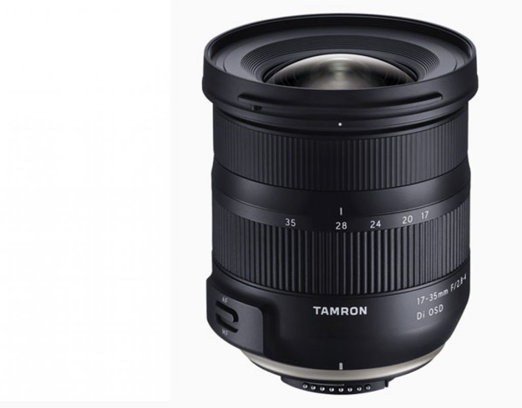 Tamron 17-35 F/2.8-4 Di OSD: the world’s lightest and smallest ultra wide-angle zoom