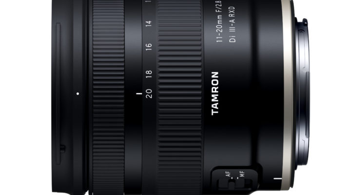 TAMRON 11-20mm F/2.8 DI III-A RXD: first lens for CANON RF mount