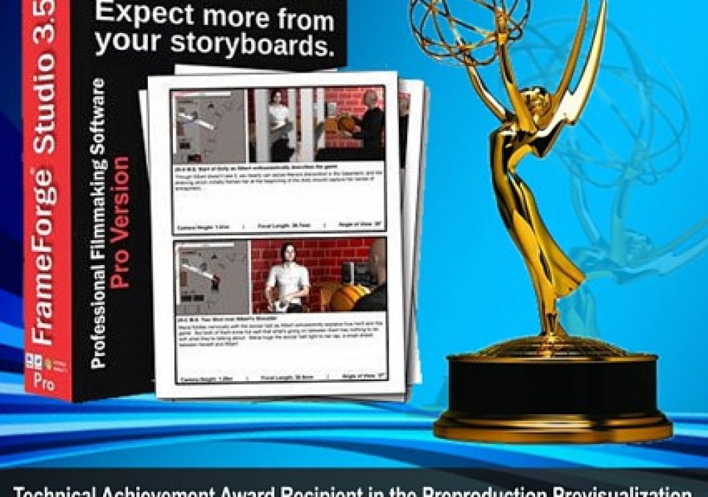 Innoventive Software wins Emmy for Technical Achievement for FrameForge Previz Studio Pre-visualization Software 1