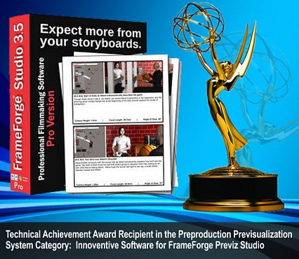 Innoventive Software wins Emmy for Technical Achievement for FrameForge Previz Studio Pre-visualization Software 2