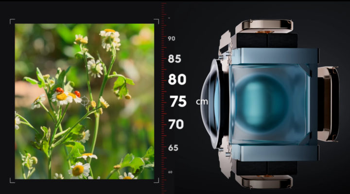 TECNO: adjustable aperture and liquid macro lens for smartphones