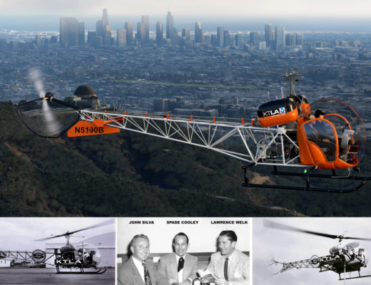 Bell 47-G2 “Telecopter”: the first flying TV studio flew 63 year ago
