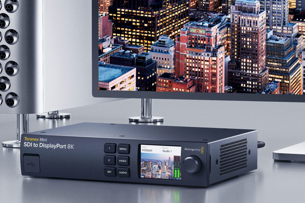 Teranex Mini SDI to DisplayPort 8K HDR now shipping