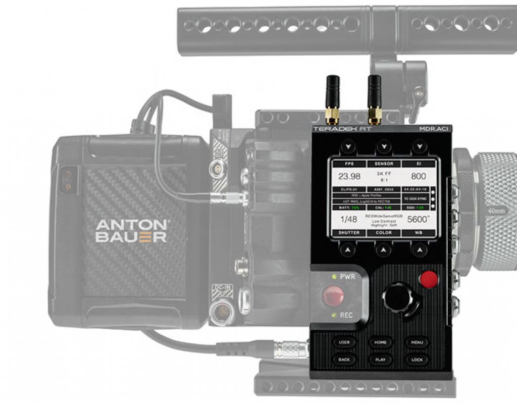 Teradek RT ACI, a new and intuitive interface for RED DSMC2 cameras