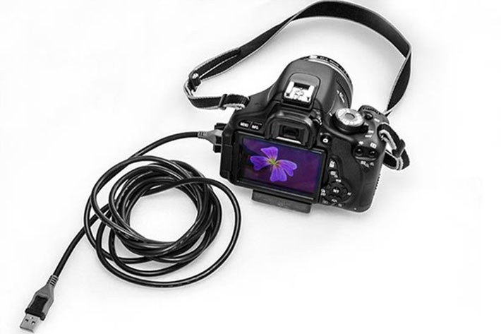 Shoot tethered anywhere, for complete control