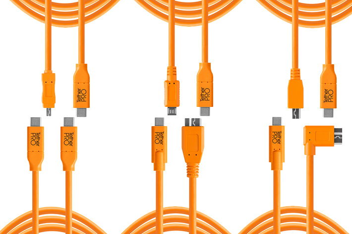 Shoot tethered with TetherPro USB-C cables