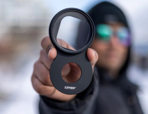 New Tiffen smartphone 58mm filter mount for iPhone