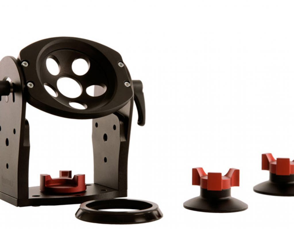 Tilt Hi Hat: universal half ball head adapter