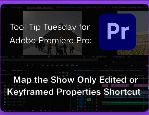 Tool Tip Tuesday for Adobe Premiere Pro: Show Only Keyframed Properties 16