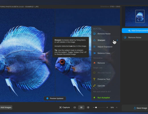 New Photo AI 2.4 from Topaz Labs has new capabilities