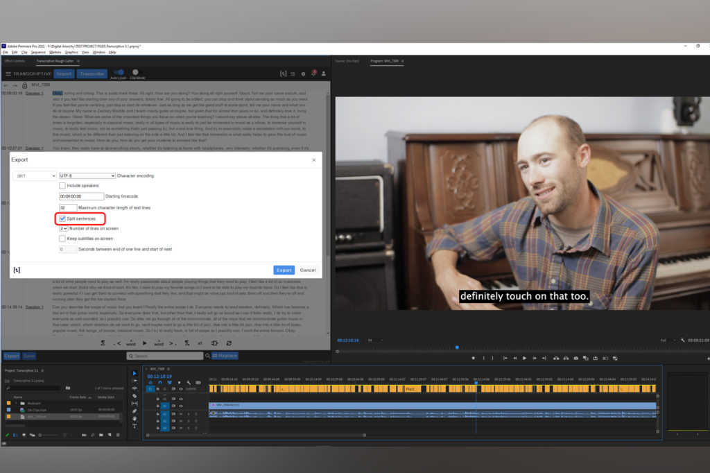 Digital Anarchy: faster transcripts with new "Premium Option" 1