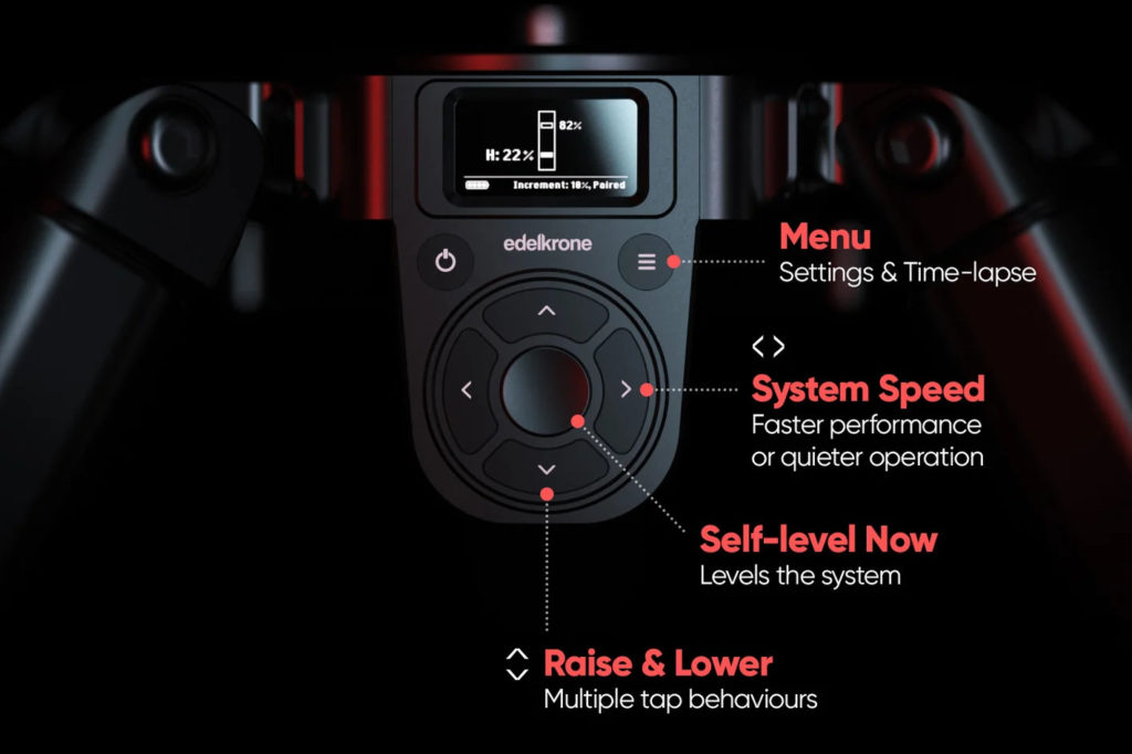 Tripod X, the world's first fully motorized tripod
