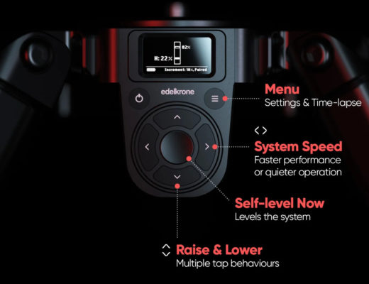 Tripod X, the world's first fully motorized tripod
