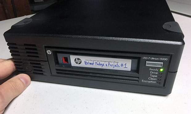 REVIEW: HPE's StoreEver LTO-7 Ultrium 15000 Tape Drive 3