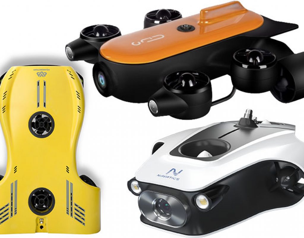 Nemo, Titan and Mito: three new 4K underwater drones for filmmakers